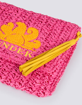 GABI - POCHETTE EN PAPIER PAILLE