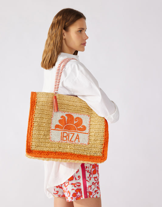 BORSA IN RAFFIA IBIZA