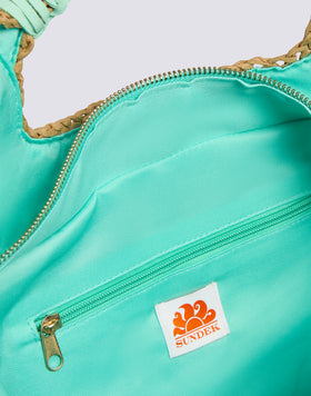 MAXI SAC EN PAILLE DE PAPIER TISSÉ