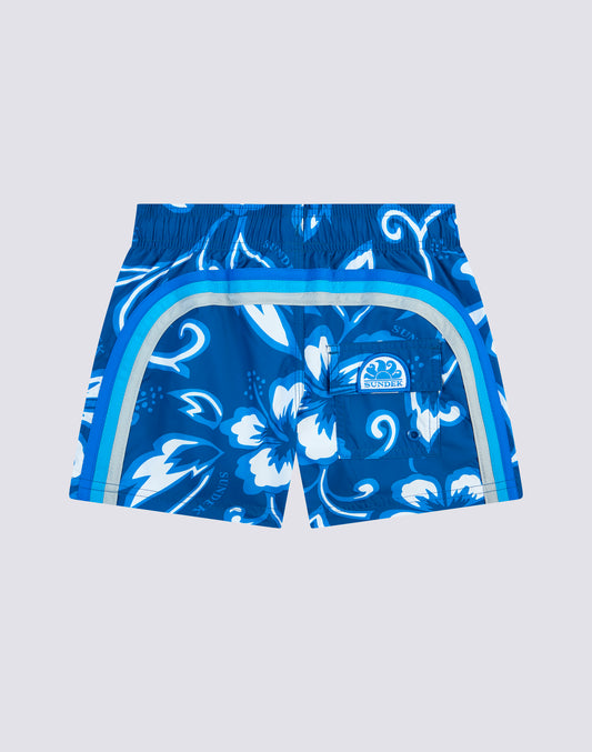 COSTUME DA BAGNO CORTO VITA ELASTICATA REPREVE® CON STAMPA SK23