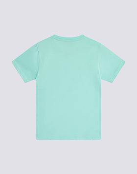 T-SHIRT WITH BASEBALL-STYLE PRINT