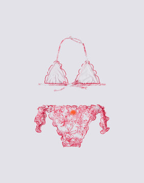 MINI BIKINI STAMPA FLEUR DE JOIE