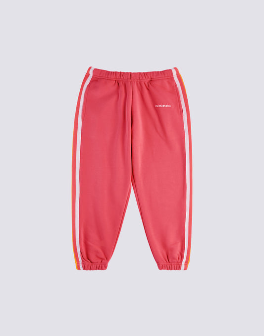 TRACKSUIT TROUSERS WITH RAINBOW DETAIL