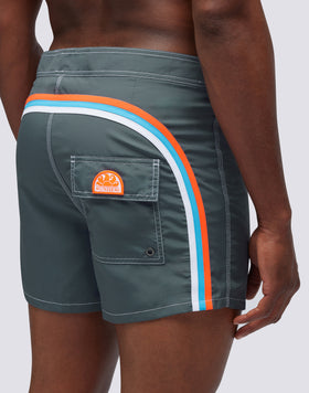 COSTUME DA BAGNO CORTO A VITA FISSA LIGHT POLY