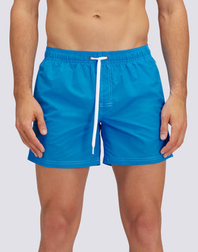 SHORT DE BAIN À TAILLE ÉLASTIQUE TAFFETA ICONIQUE