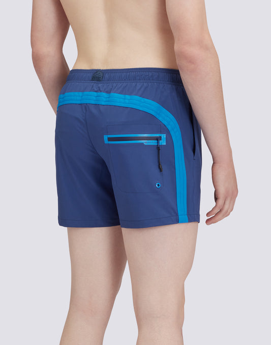 COSTUME DA BAGNO CORTO VITA ELASTICATA STRETCH CON TASCA