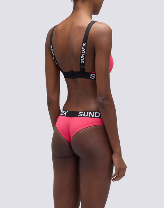 CARMEL SLIP DE BAIN AVEC LOGO SUR L'ÉLASTIQUE