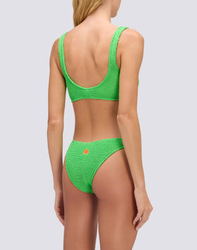 TOP BRA IN TESSUTO GOFFRATO