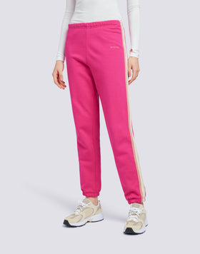PANTALONES DE FELPA CON DETALLE ARCO IRIS