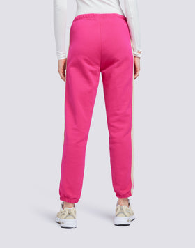 PANTALONES DE FELPA CON DETALLE ARCO IRIS