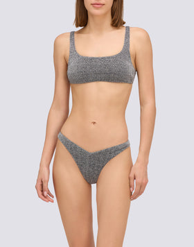 MARLENE LUREX BIKINI TOP
