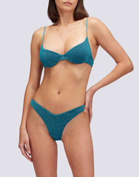 SLIP SGAMBATO IN LUREX LOREN