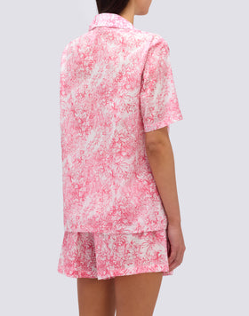CAMISA DE MUJER CON ESTAMPADO FLEUR DE JOIE