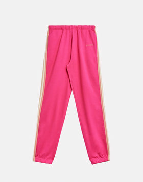 PANTALONES DE FELPA CON DETALLE ARCO IRIS