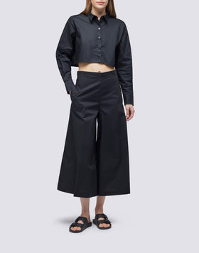 CAMISA CORTA DE POPELÍN