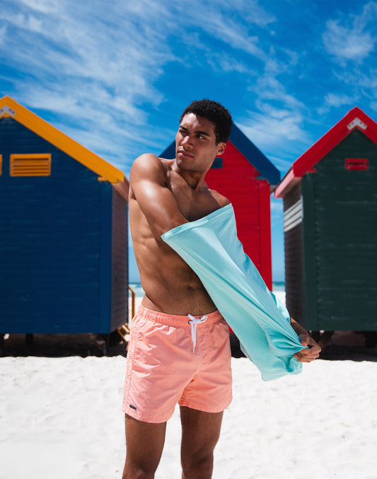 SHORT SWIMSHORTS ELASTIC WAIST ICONIC TAFFETA GOLDENWAVE