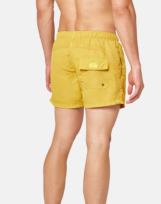 SHORT DE BAIN À TAILLE ÉLASTIQUE