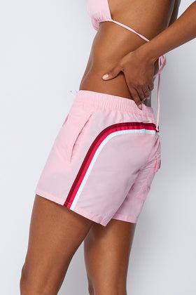 COAST - MID-LENGTH SWIM SHORTS WITH AN ELASTICATED WAISTBAND