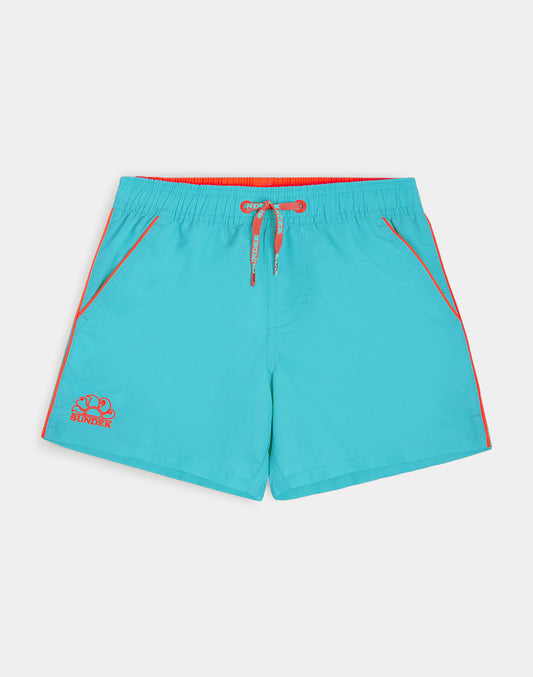 SHORT DE BAIN À TAILLE ÉLASTIQUE