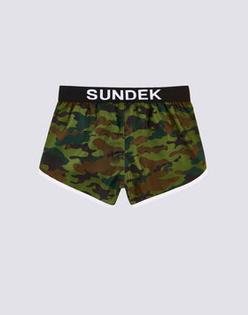 MINI LULIN SHORT DE PLAGE COURT IMPRIMÉ SMALL CAMOUFLAGE