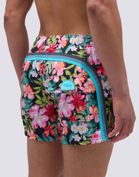 COSTUME DA BAGNO CORTO VITA ELASTICATA STAMPA BORA BORA