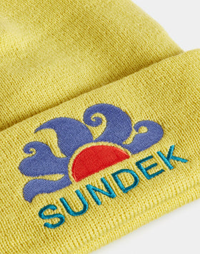 BONNET TRICOTÉ POUR ENFANT AVEC LOGO BRODÉ