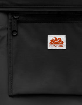 SAC À BANDOULIÈRE EN RIPSTOP AVEC POIGNÉE EN CORDE
