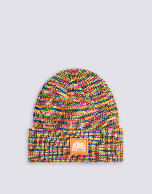 BONNET EN TRICOT CÔTELÉ