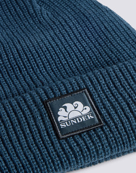 RIB KNITTED BEANIE