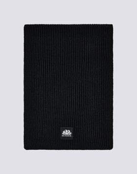 BASIC RIB KNITTED SCARF