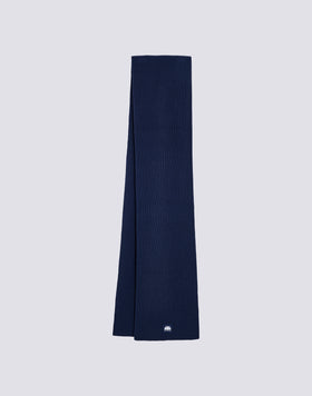 BASIC RIB KNITTED SCARF