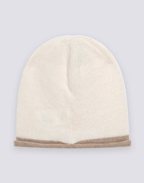 BONNET DE COULEUR CONTRASTÉE