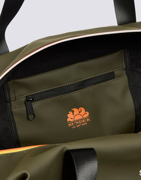 SAC DE VOYAGE AVEC FERMETURE ÉCLAIR SOUDÉE ET POIGNÉES RÉGLABLES