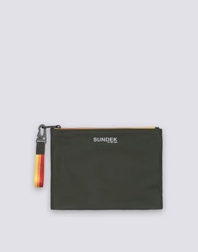 POCHETTE AVEC FERMETURE ÉCLAIR RAINBOW SOUDÉE