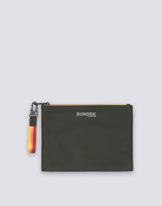 POCHETTE AVEC FERMETURE ÉCLAIR RAINBOW SOUDÉE