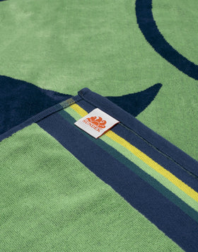 NEW CLASSIC - SERVIETTE DE PLAGE JACQUARD AVEC LOGO