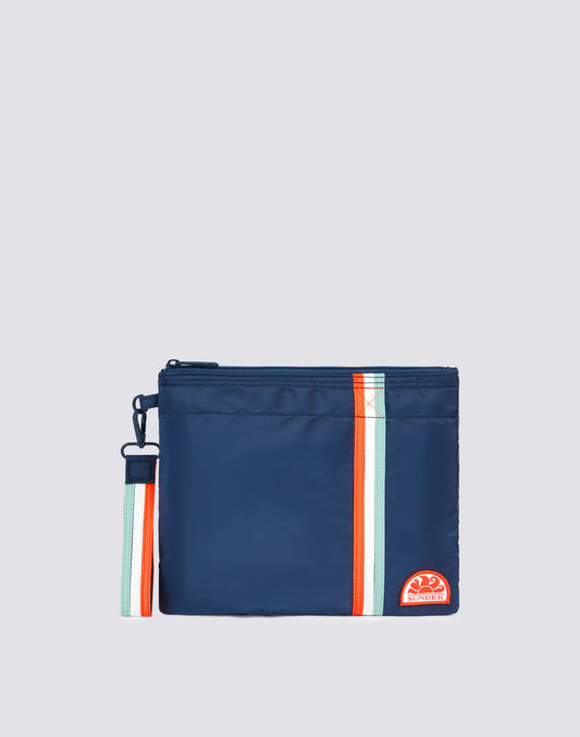 LUDWIG - BOLSO DE MANO CON DETALLES ARCOIRIS