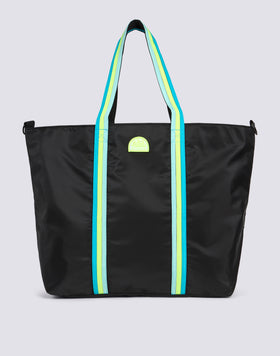 BON - BEACH BAG WITH RAINBOW DETAILS