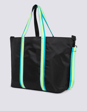 BON - BEACH BAG WITH RAINBOW DETAILS