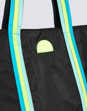 BON - BEACH BAG WITH RAINBOW DETAILS