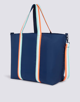 BON - BEACH BAG WITH RAINBOW DETAILS