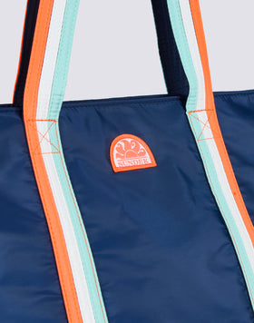 BON - BEACH BAG WITH RAINBOW DETAILS