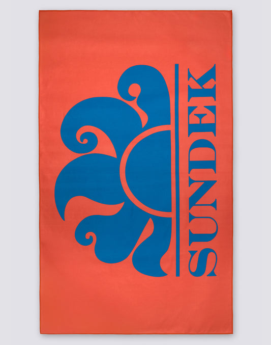 SERVIETTE DE PLAGE EN MICROFIBRE AVEC LOGO