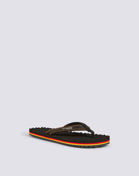 TONGS EN CAOUTCHOUC AVEC IMPRIMÉ ARC-EN-CIEL HÉRITAGE