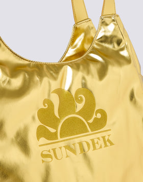 SAC SHOPPER LAMINÉ AVEC LOGO