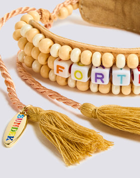 BRACELET WITH FORTE DEI MARMI BEADS