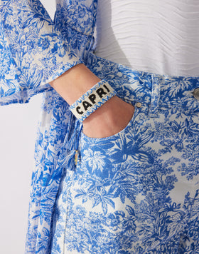 BRACCIALE CON PERLINE CAPRI