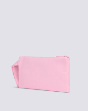 CLUTCH IN STONE WASHED CANVAS COTTON