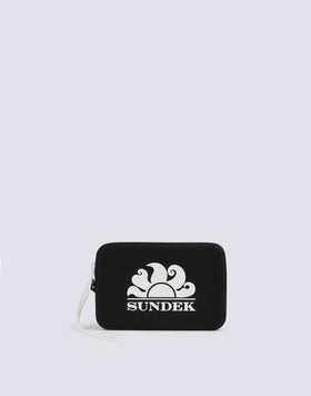 MINI POCHETTE IN GOMMA CON LOGO