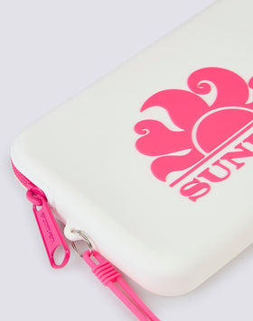 MINI POCHETTE IN GOMMA CON LOGO